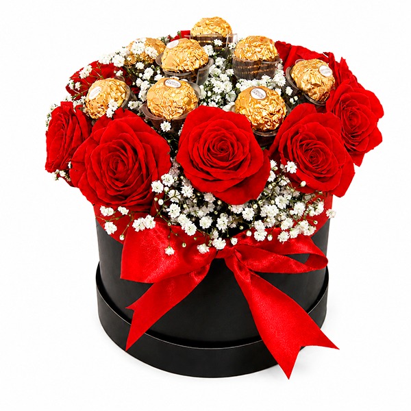 Box com Rosas Vermelhas Especial