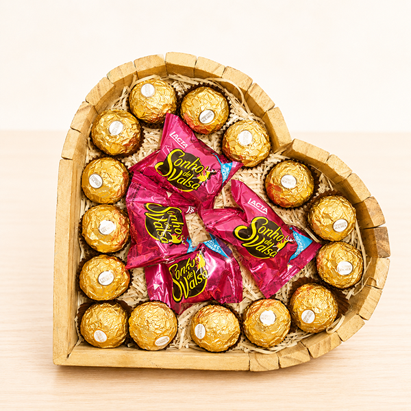 Cora��o com Ferrero e Sonho de Valsa