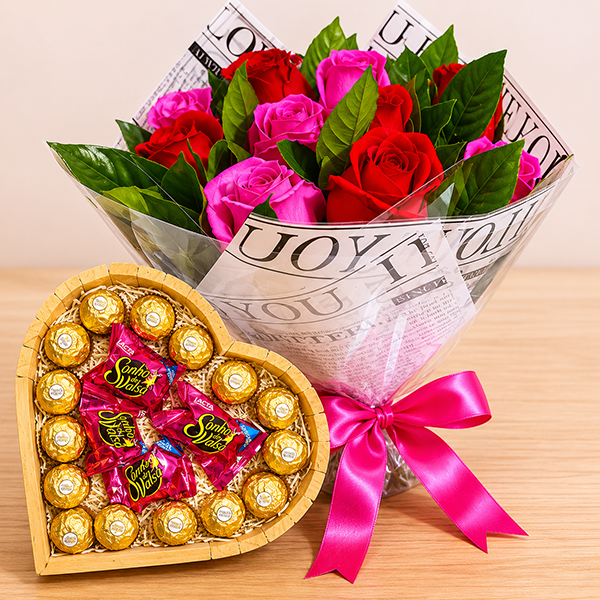 Buqu� Misto com Bombons