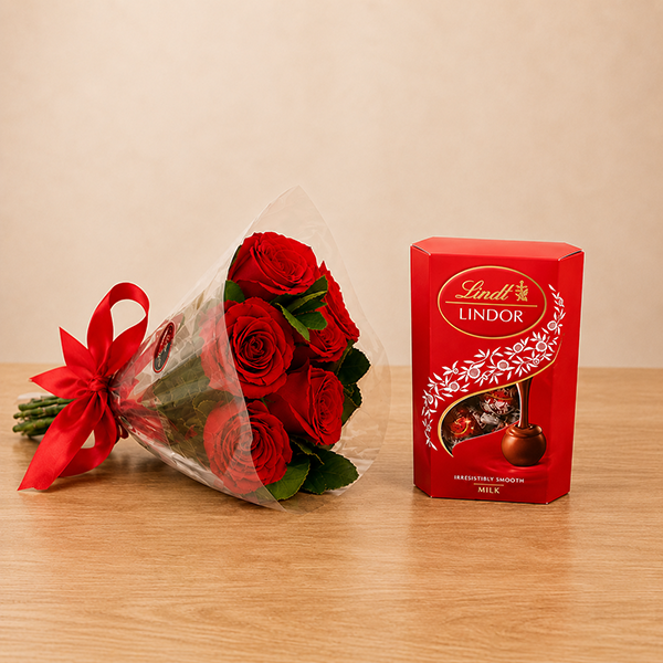 Buqu� de Rosas e Lindor