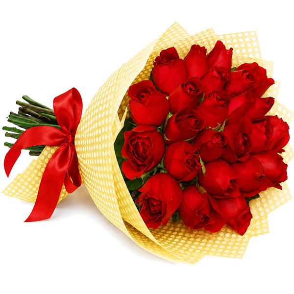 Buqu� com 24 Rosas Vermelhas