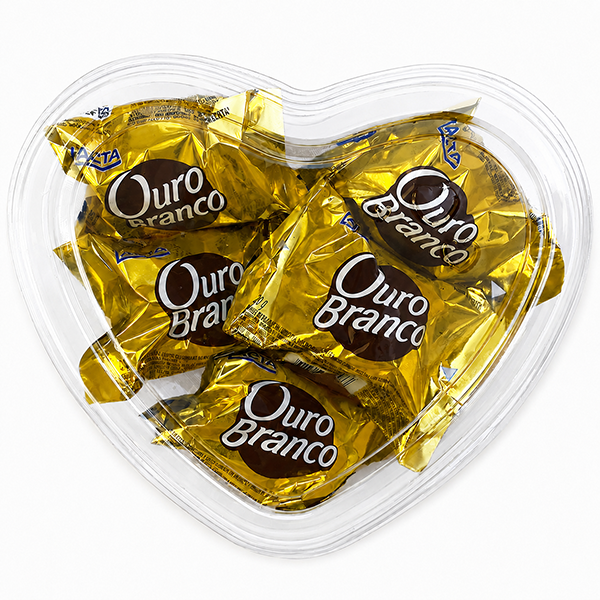 Cora��o Ouro Branco