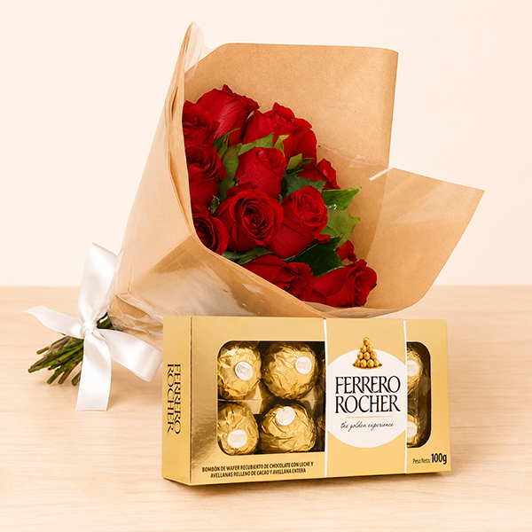 Buqu� Tradicional com Chocolate
