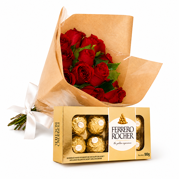 Buqu� Tradicional com Chocolate