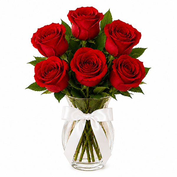 Rosas Colombianas no Vaso