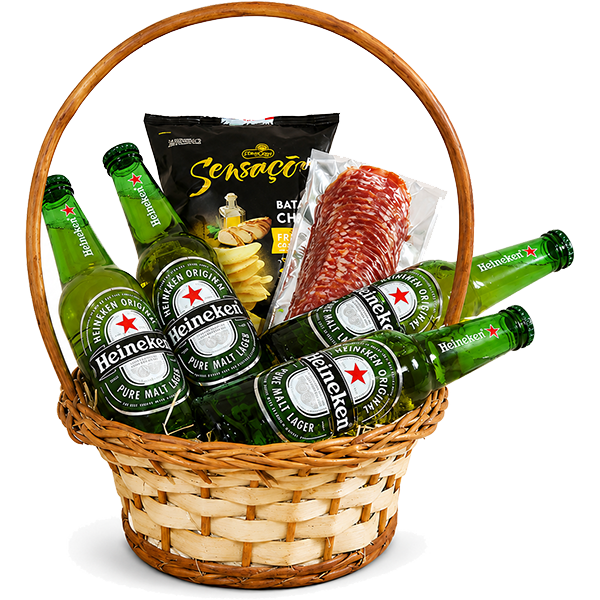 Cesta Heineken para Ele
